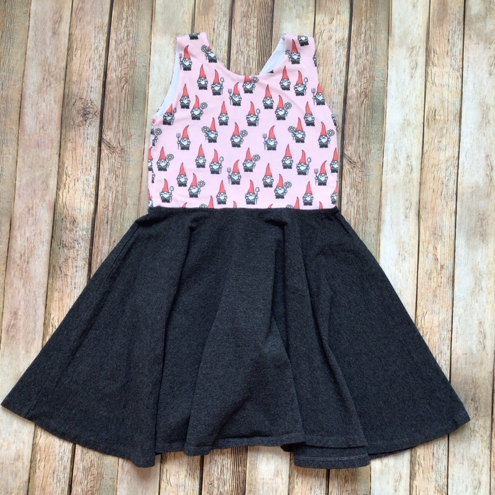 Malia + Kai Garden Santa Gnome Dress